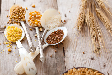 Grain and cereals products.