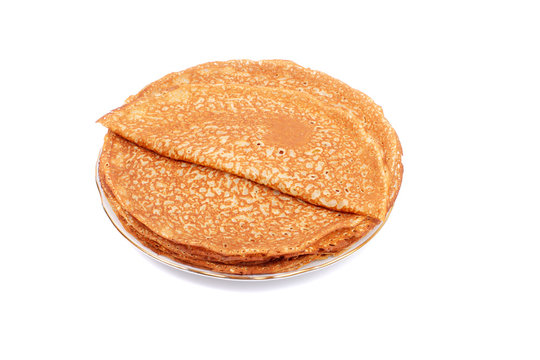Pancakes closeup