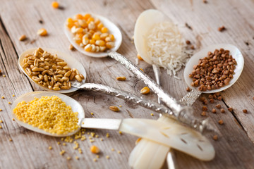 Grain and cereals products.