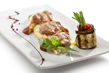 Meat with Potato