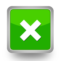 BOUTONS CARRES COLLECTION VERTE