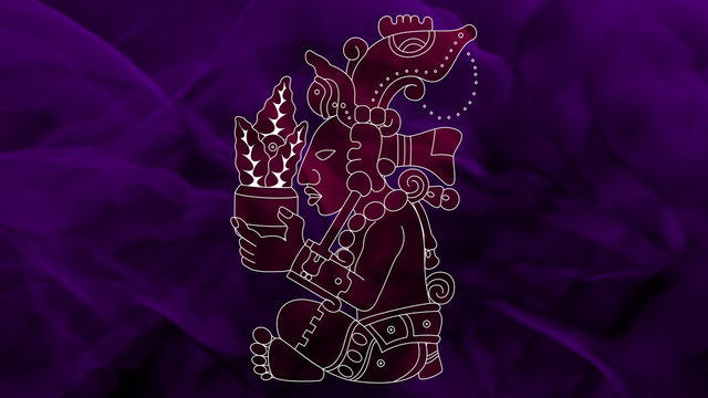 Maya - Yum Kaax - Pink & Purple