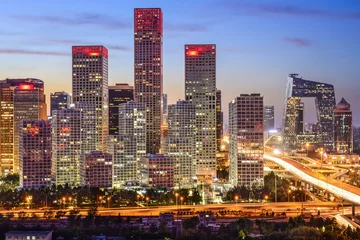  Peking, China Centraal zakendistrict © SeanPavonePhoto