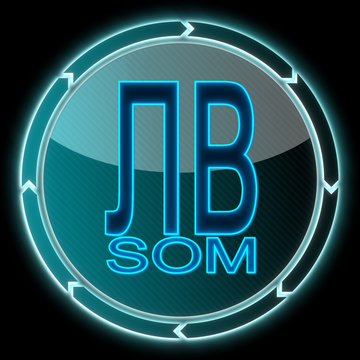 glaring electronic Som icon