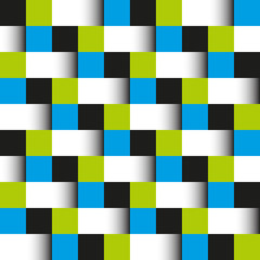 Hintergrund mit farbigen Quadraten