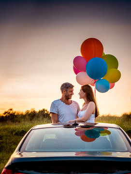 sunset love