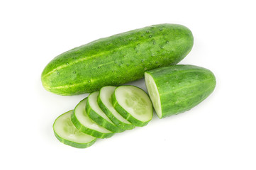 fresh cucumbers