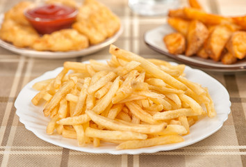 Fastfood. French fries