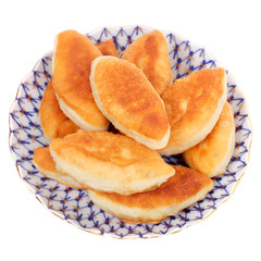 Pasties on plate