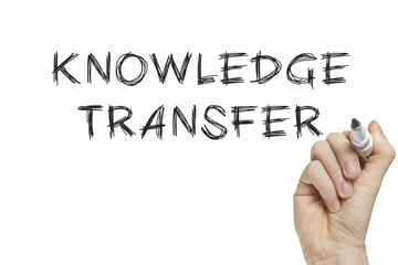 Hand writing knowledge transfer