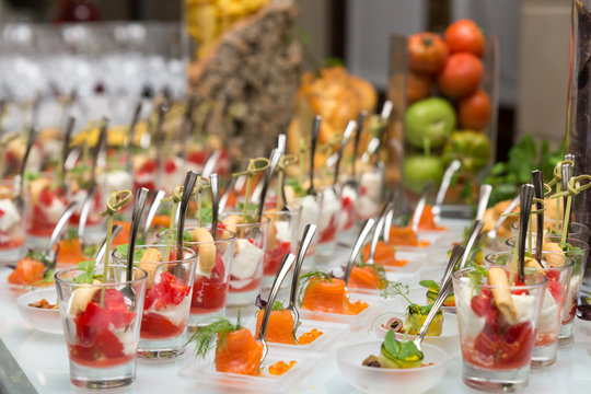 Fototapeta Finger Food appetizer