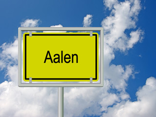 Aalen - Ortsschild