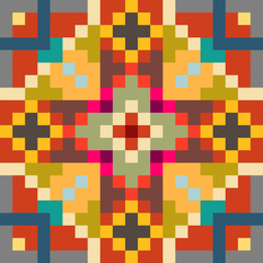 colorful pattern for beads
