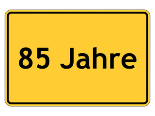 85 Jahre