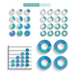 Set of infographics elements