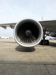 Fototapeta premium Aircraft Engine