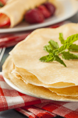 Delicious Homemade French Crepes