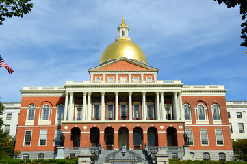 Massachusetts State House, Beacon Hill, Boston, USA