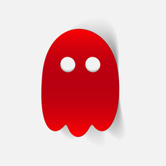 realistic design element: ghost