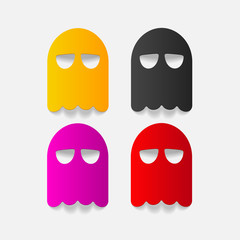 realistic design element: ghost