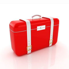 traveler's suitcase
