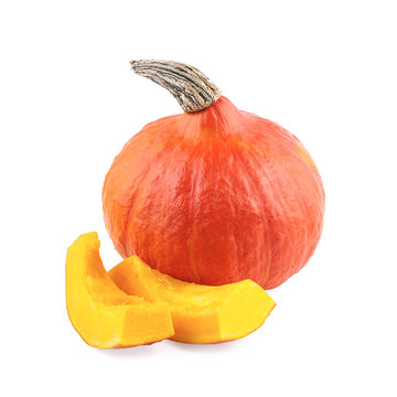 Pumpkin isolated on white