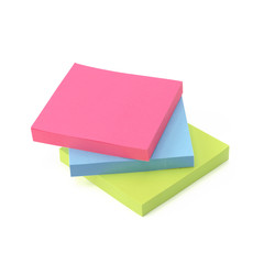 Stack of sticky notes
