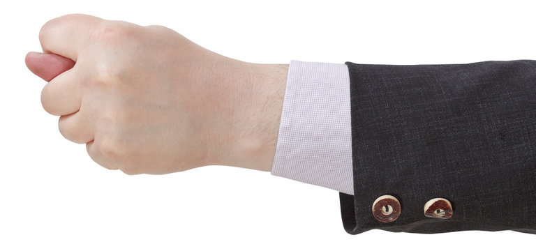 side view of fig sign - hand gesture