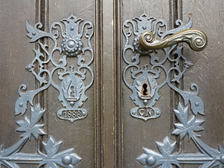 Kirchentür Sankt Sturmius in Rinteln