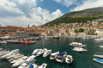 Fototapeta na wymiar Marina in Dubrovnik