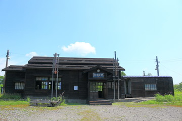 Fototapeta premium ずずらんロケ地：明日萌駅と恵比島駅