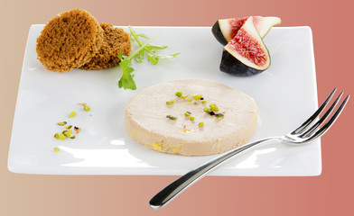Bloc de foie gras et son pain d'épices