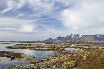 Fototapeta na wymiar Insel Vestvagoy