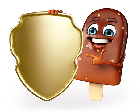 Candy Character With shield