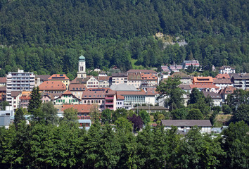 Fototapeta na wymiar Saint-Imier, Kanton Bern