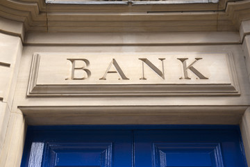 Bank Sign