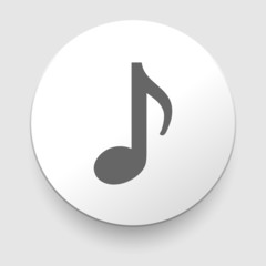 Vector note icon. Eps10. Easy to edit
