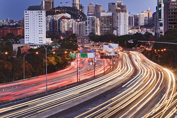 Fototapeta premium Sydney Cahill close sunset