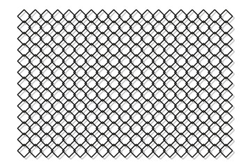 Fototapeta premium chain fence with shadow