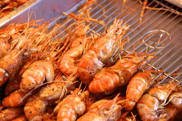 Fried Thai shrimp