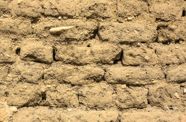 photo of an old brick wall close up shot