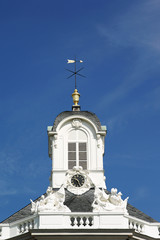 Turmuhr am Karlsruher Schloss