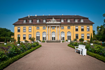 Fototapeta na wymiar Schloss Mosigkau Dessau-Roßlau
