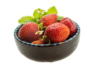 Ripe strawberry