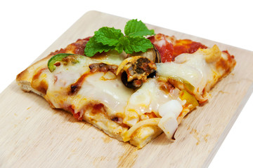seafood pizza