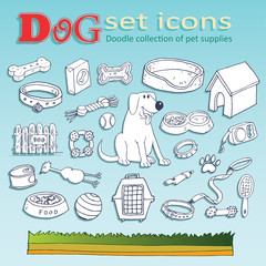 Dog icons