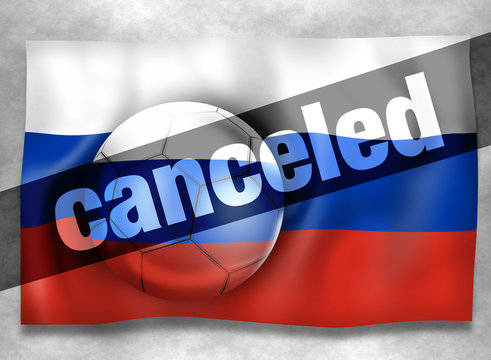 Football Russia canceled