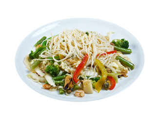  seafood   and somen noodles