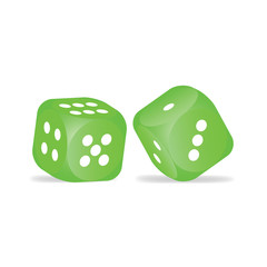 Green dice