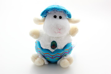 mouton en peluche